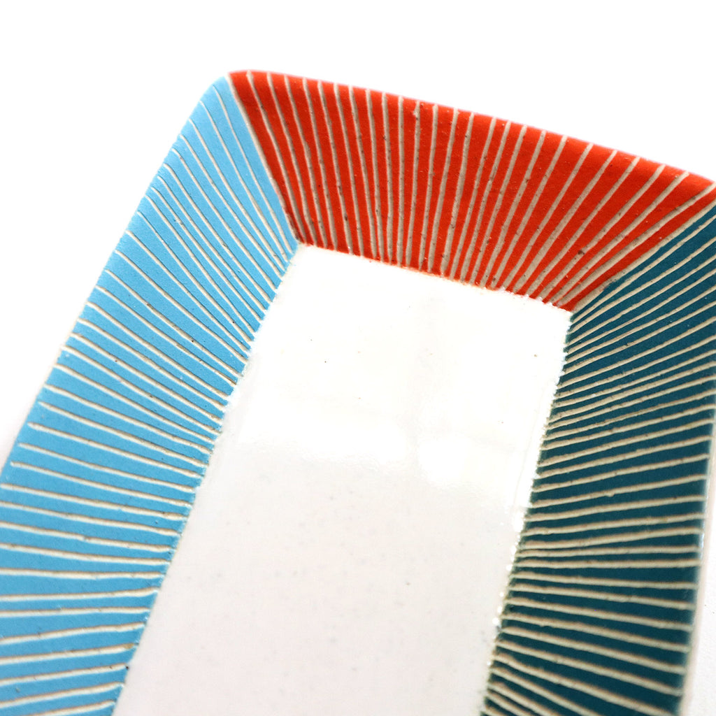 Multi-Color Rectangular Dish