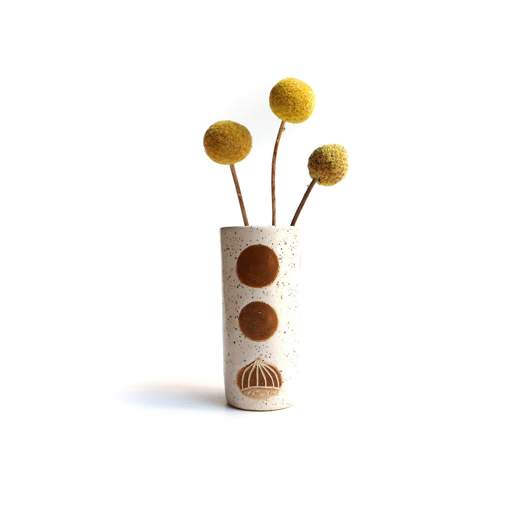 Chestnut Bud Vase