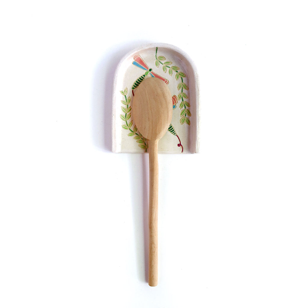Spoon Holder, Dragonflies