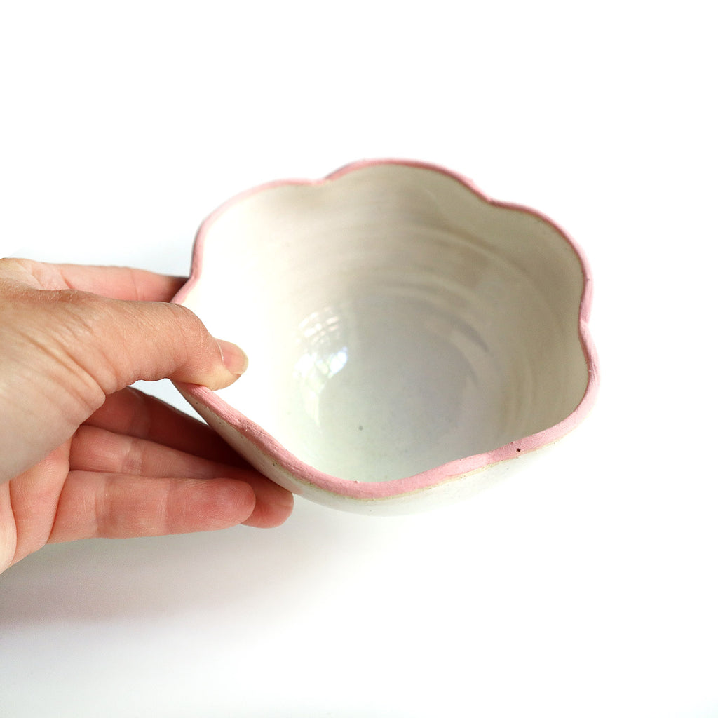 Pink Flower Bowl