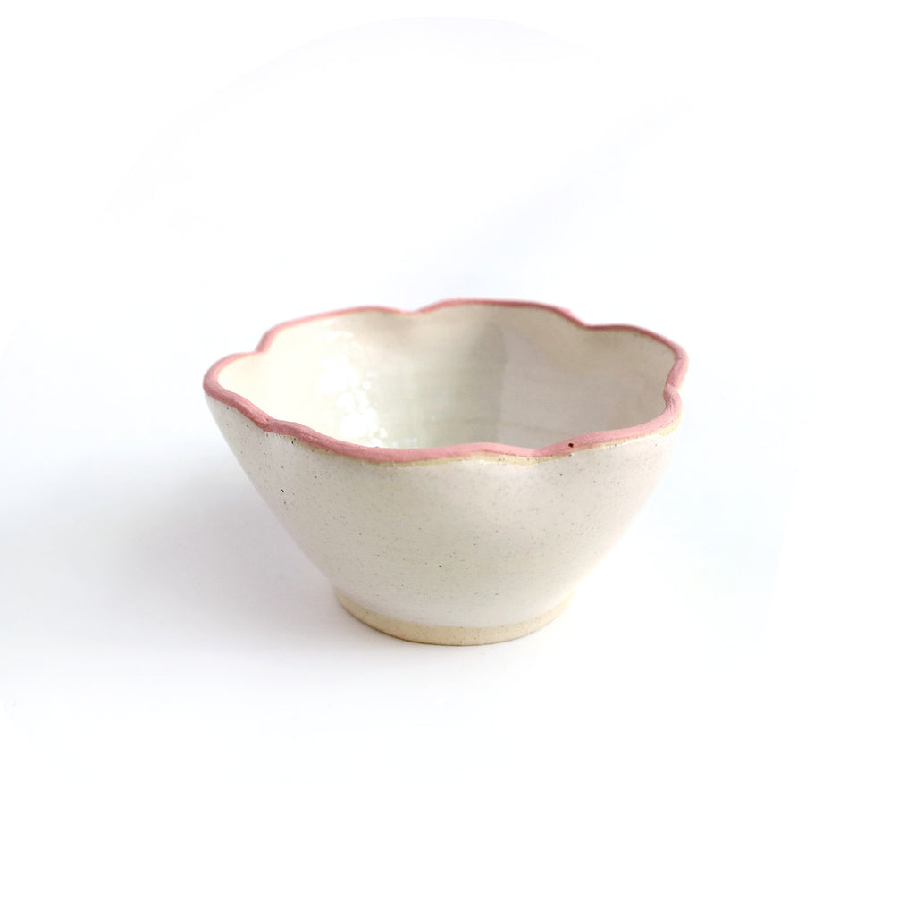 Pink Flower Bowl