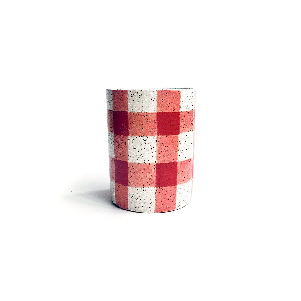 Red Gingham Tumbler (Second)