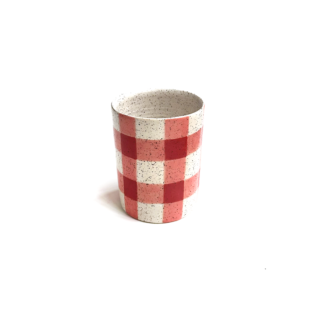 Red Gingham Tumbler (Second)