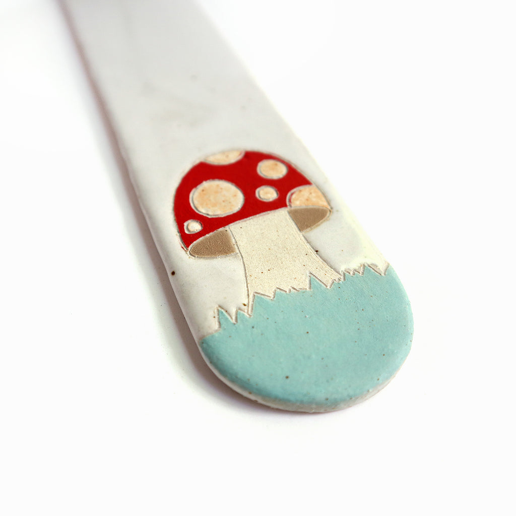 Red Mushroom Incense Tray