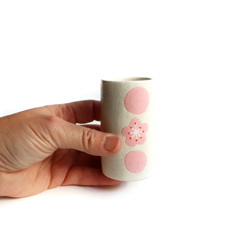 SECOND/Sakura Bud Vase/shot glass/toothbrush holder