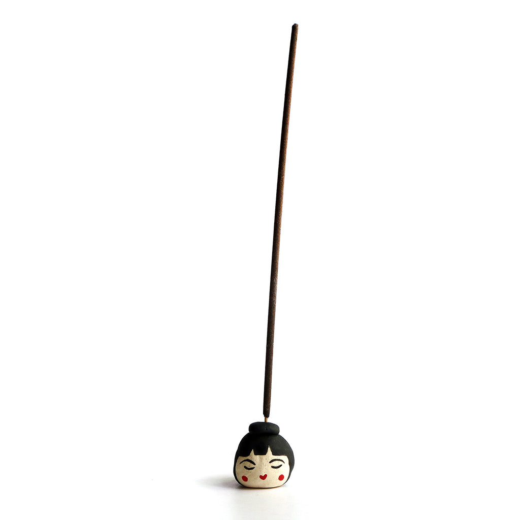 Teeny Tiny Kokeshi Incense Holder