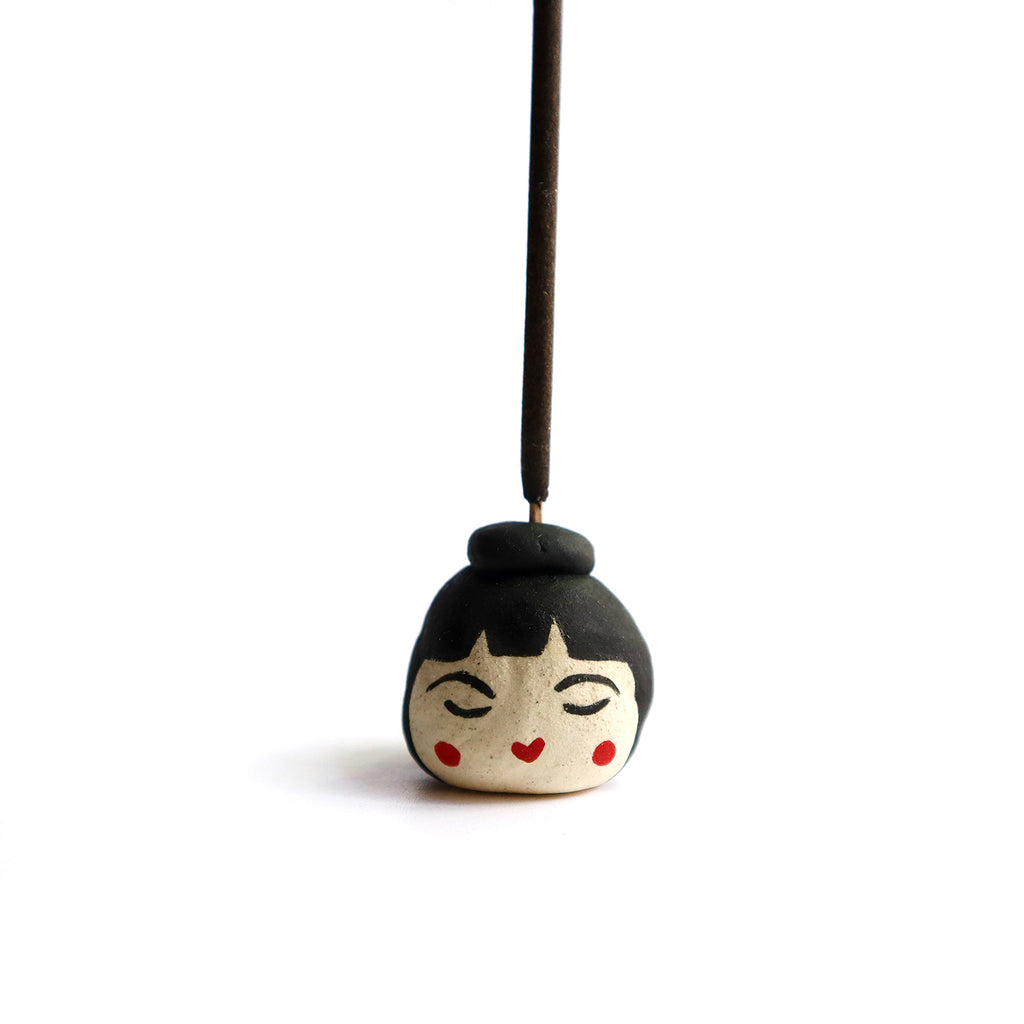 Teeny Tiny Kokeshi Incense Holder