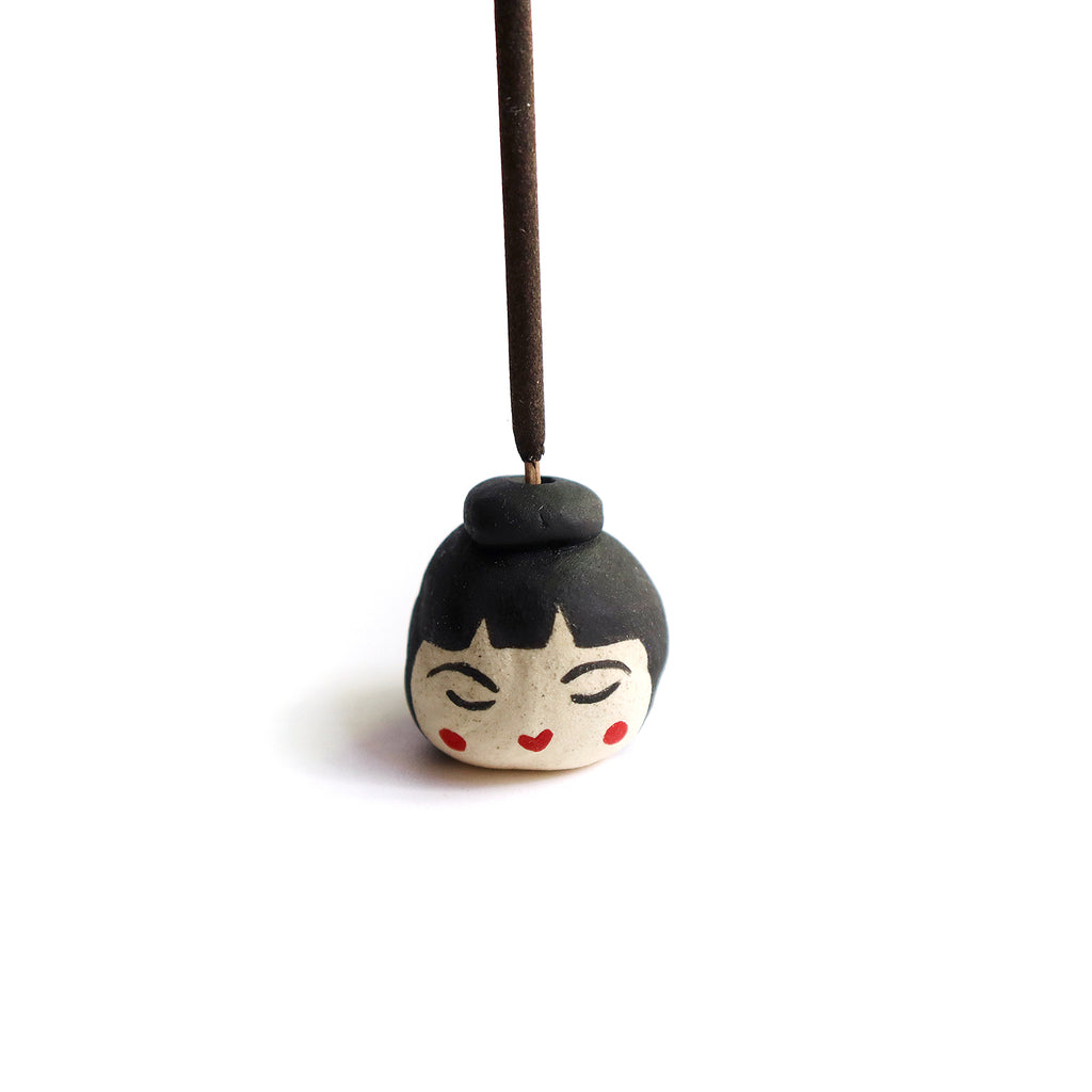 Teeny Tiny Kokeshi Incense Holder
